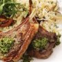 Lamb Chops with Rice